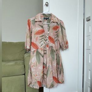 Shore babydoll coverup dress. Women’s S.